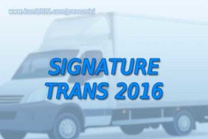 SIGNATURE TRANS 2016 ZEMUN SELIDBE PREVOZ