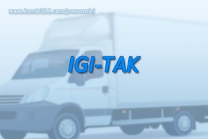 IGI-TAK autoprevoznik Topola