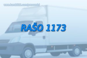 autoprevoznik rašo 1173 beograd